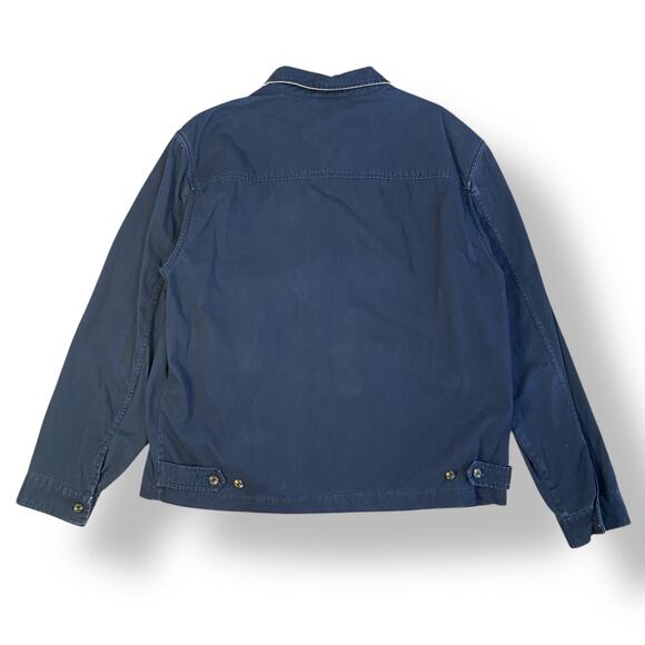 Tommy‎ Hilfiger Lightweight Cotton Ivy Jacket Men’s Size L Blue Preppy - Picture 6 of 9